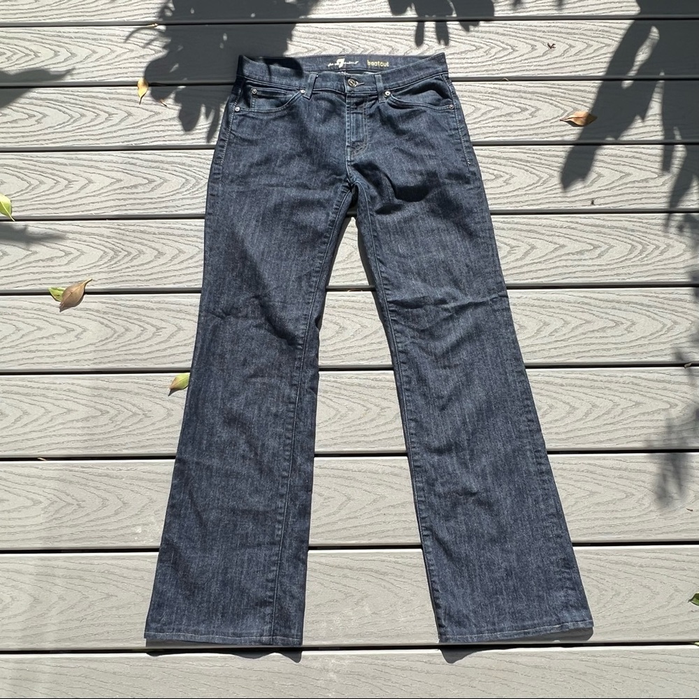 7 FOR ALL MANKIND A Pocket Women’s Jeans Boot Cut Size 31